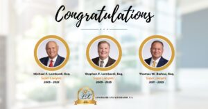 Lombardi & Lombardi partners selected to the 2025 New Jersey Super Lawyers list